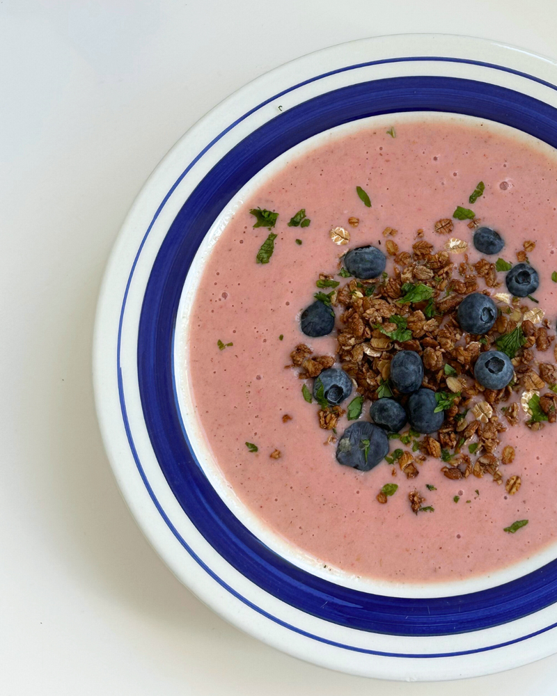 SMOOTHIE FRAISES MENTHE & COLLAGÈNE MARRIN